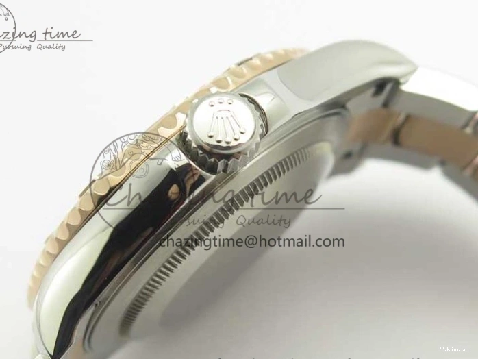 116621 Bracelet Best Dial SS SS 1:1 Black VRF RG on A2836 Edition Yacht-Master 0418